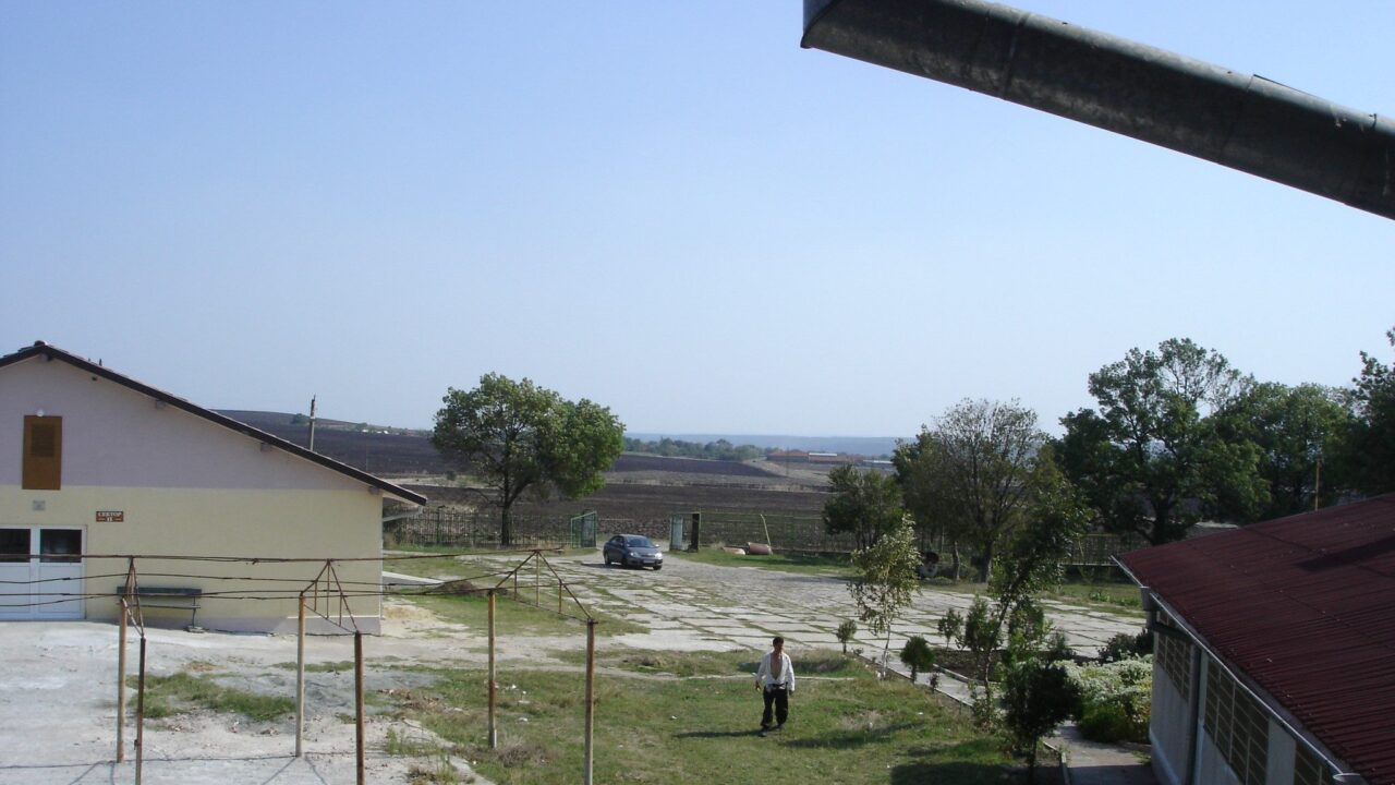 Yard of the institution in Bulgaria where Mr. Stankov was detained
