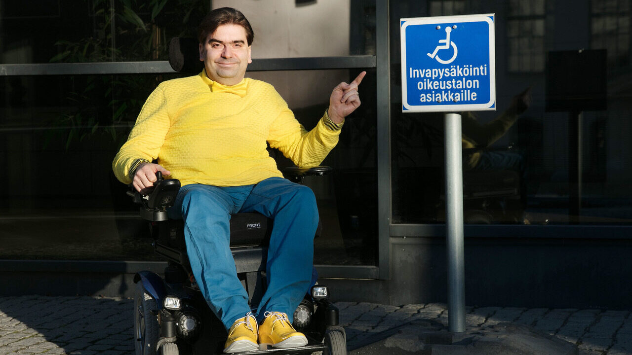 Jukka Kumpuvuori, Finnish attorney leading on the case, expert on disability rights law