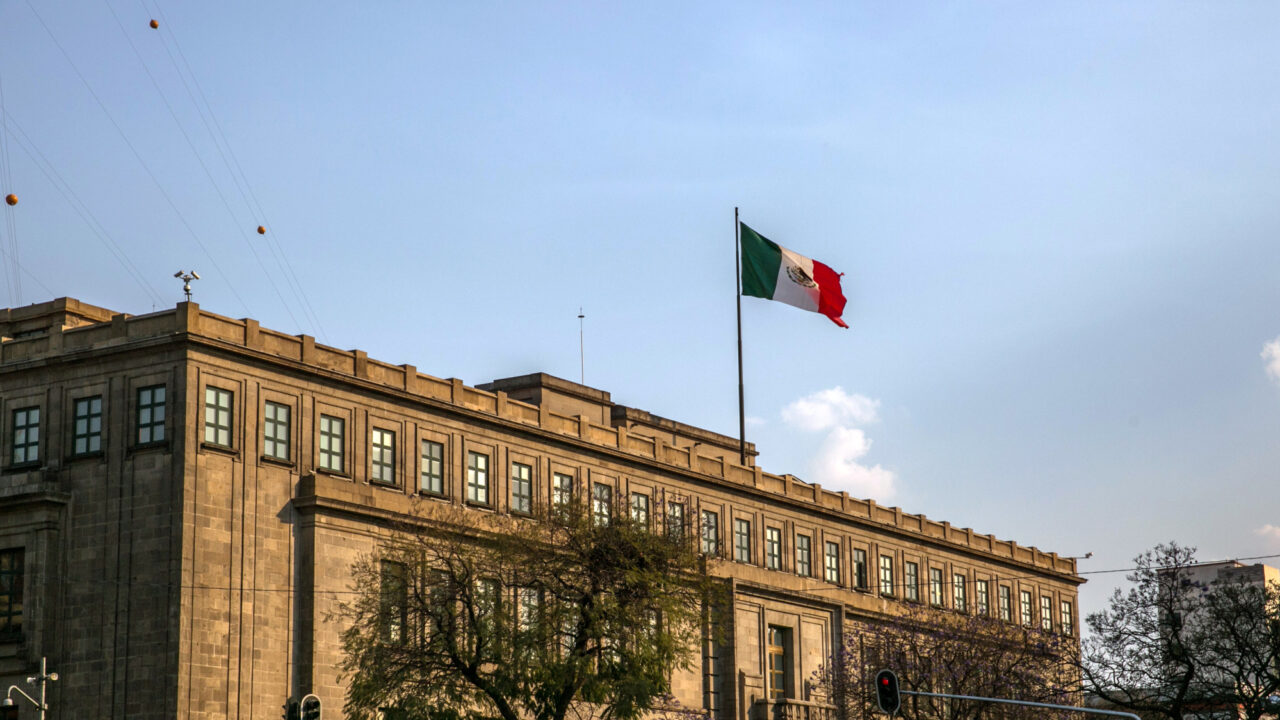 Supreme Court building in Zocalo in Mexico City, Mexico, on Friday, Feb. 16, 2018. Photographer: Alejandro Cegarra/Bloomberg